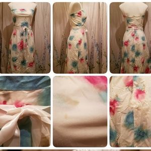 For Joseph Watercolour Flower Dress